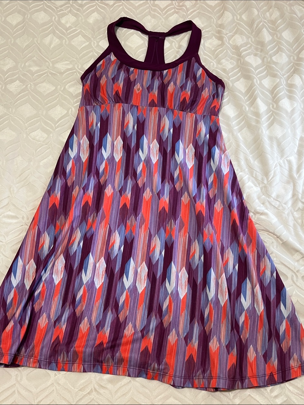 PrAna Multicolour Racer Back Dress